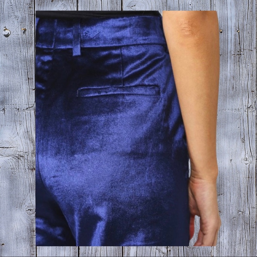 rag & bone crop velvet trouser. Size 12. NWT - Picture 7 of 10